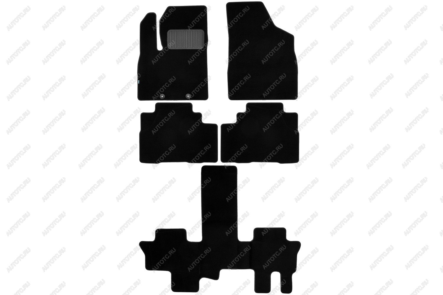 9 549 р. Коврики в салон Klever Premium Forthing Yacht 2023-, кросс., 5шт (текстиль)  Фортинг Яхт Klever klever0513700122110kh  с доставкой в г. Воронеж