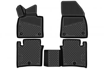 3 999 р. Коврики 3D в салон подходят для Zeekr 001 (I) 2021 - 4шт. (полиуретан) Element element3da67431210k  с доставкой в г. Воронеж. Увеличить фотографию 1