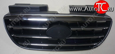1 499 р. ELANTRA РЕШЕТКА РАДИАТОРА ХРОМ ЧЕРН (Китай) BodyParts hnela07-101  с доставкой в г. Воронеж