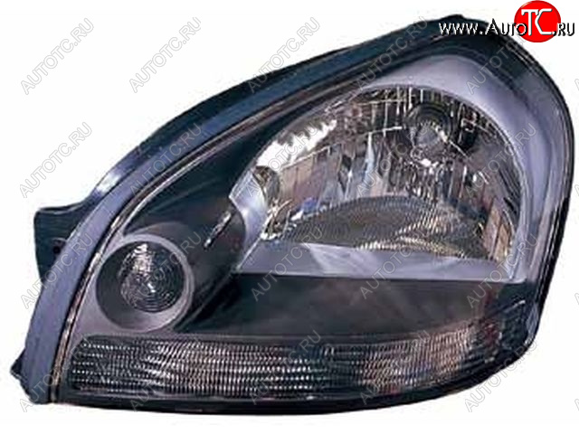3 299 р. Левая фара BODYPARTS Hyundai Tucson JM (2004-2010)  с доставкой в г. Воронеж