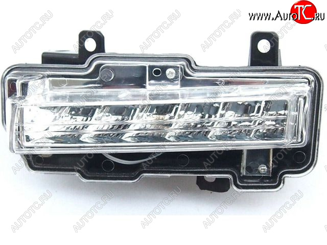 2 599 р. Левая противотуманная фара (ДХО) BODYPARTS Mitsubishi Pajero 4 V90 2-ой рестайлинг (2014-2020)  с доставкой в г. Воронеж