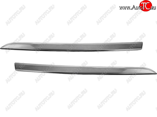 1 549 р. LOGAN (SANDERO) МОЛДИНГ РЕШЕТКИ РАДИАТОРА Л+П (КОМПЛЕКТ) ХРОМ (Китай) BodyParts rnlog14-121-n  с доставкой в г. Воронеж