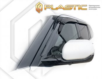 2 159 р. Дефлектора окон CA-Plastic  Toyota Sequoia  XK80 (2022-2025) (серия Сlassic полупрозрачный)  с доставкой в г. Воронеж. Увеличить фотографию 2