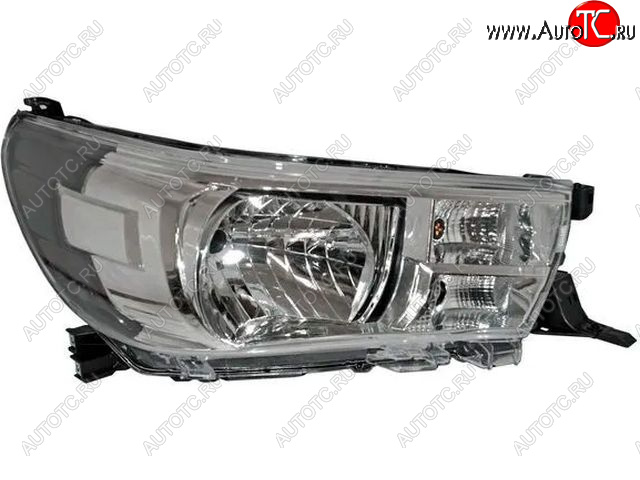 6 699 р. Правая фара BODYPARTS Toyota Hilux AN120 дорестайлинг (2016-2020)  с доставкой в г. Воронеж