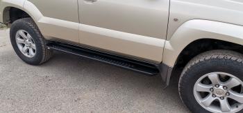 46 999 р. Пороги РИФ силовые Toyota Land Cruiser Prado 120  rif120-40700  с доставкой в г. Воронеж. Увеличить фотографию 13