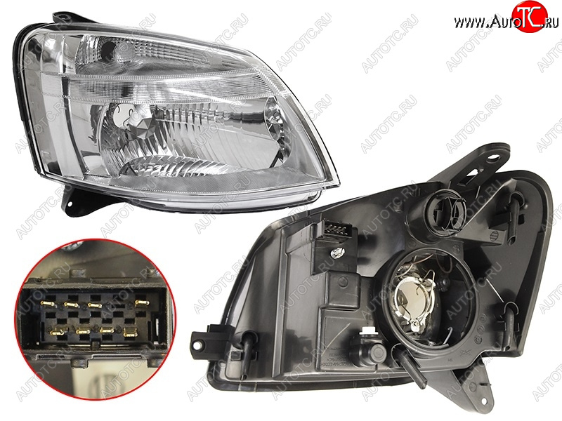8 799 р. Фара Citroen Berlingo 02-12  Peugeot Partner 02-12  Partner Origin 08-11  Partner Tepee 02-08 (Сп TYC 20-A461-05-2B  с доставкой в г. Воронеж