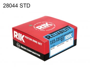 1 479 р. Кольца поршневые (комплект) STD TOYOTA VITZPASSO 1KR-FE 04- RIKEN 28044 STD  с доставкой в г. Воронеж. Увеличить фотографию 1