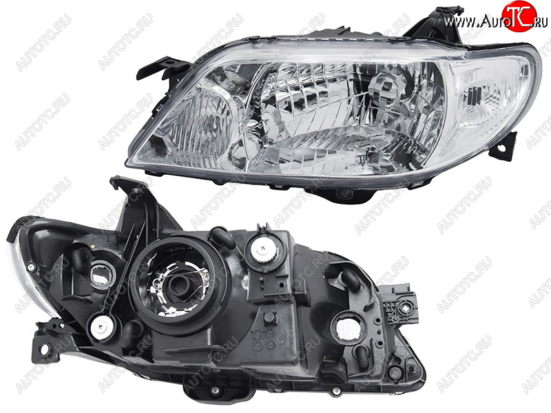5 899 р. Фара MAZDA FAMILIA323 02-04 LH (Евросвет)                                                           DEPO 216-1144L-LD-E  с доставкой в г. Воронеж