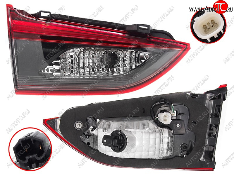 9 699 р. Фонарь в крышку багажника MAZDA 6ATENZA 15-17 LH LED 4D TYC 17-5600-00-1N  с доставкой в г. Воронеж