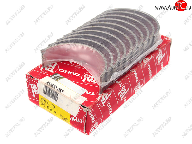 1 539 р. Вкладыши коренные к-т 0,50 NISSAN BASSARAEXPERTNAVARAPATHFINDERX-TRAIL YD2225DDTYD25DDTI 01- TAIHO M1050A 050  с доставкой в г. Воронеж