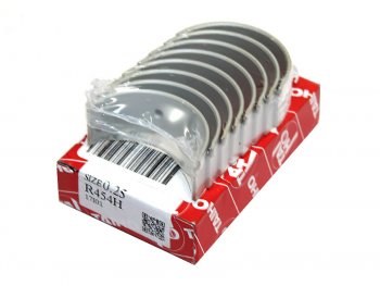 1 359 р. Вкладыши шатунные к-т 4 шт. 0,25 HONDA ACCORDODYSSEYINSPIRE B20BF1820BG2025A TAIHO R454H 025  с доставкой в г. Воронеж. Увеличить фотографию 1