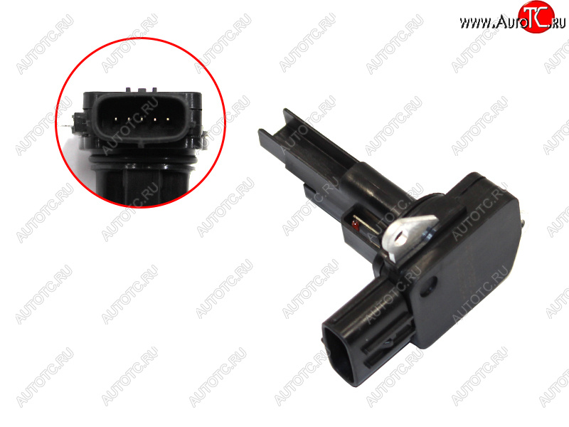 2 899 р. Датчик расхода воздуха 1-2KDFTV DYNAHILUXPRADO 09-VOLVO S80 06-XC60 08- SAT ST-22204-30020  с доставкой в г. Воронеж