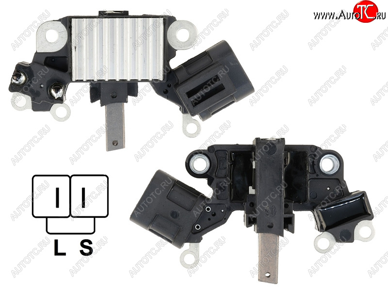 1 049 р. Реле-регулятор напряжения генератора NISSAN PRIMERA 99-02PATROL 00-05TERRANO 3.0D 02- ZD30D SAT ST-235-0058  с доставкой в г. Воронеж