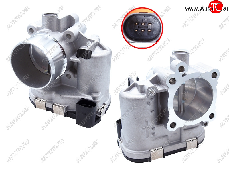 5 749 р. Дроссельная заслонка Ford Fiesta 08-19  Focus 10-19  Kuga 13-17  Mondeo 07-15  Volvo S60 10-18  SAT ST-359-0090  с доставкой в г. Воронеж