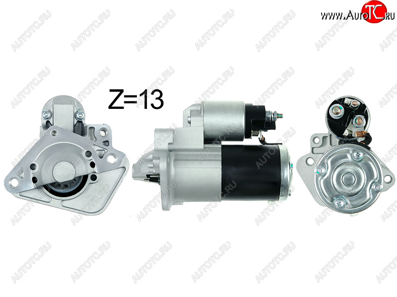 5 249 р. Стартер (1,4 kW Z=13 ) SAT  Nissan Juke  1 YF15 (2010-2020), Nissan Note  1 (2004-2013), Nissan Qashqai  1 (2007-2013), Nissan Sunny  N17 (2011-2014), Suzuki Jimny  JB23/JB43 (2002-2012)  с доставкой в г. Воронеж