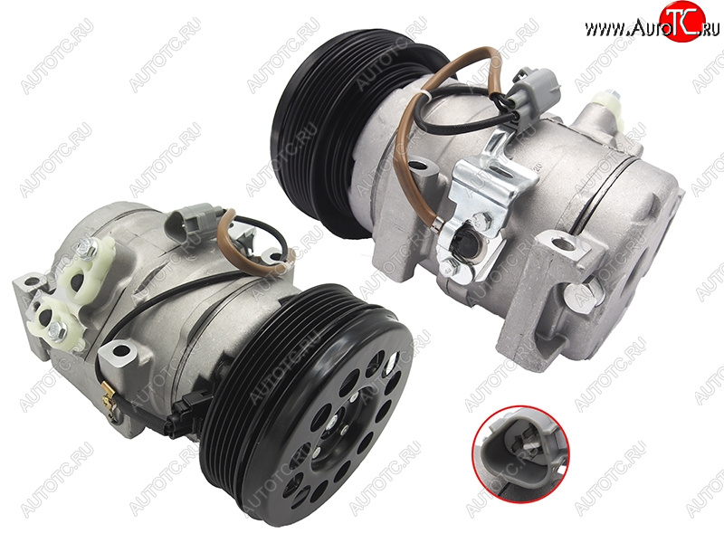 19 699 р. Компрессор кондиционера Toyota Harrier (XU30) 03-13  Lexus ES 01-06  RX 03-09  Toyota Avalon 99-0 SAT ST-LX46-396-A0  с доставкой в г. Воронеж