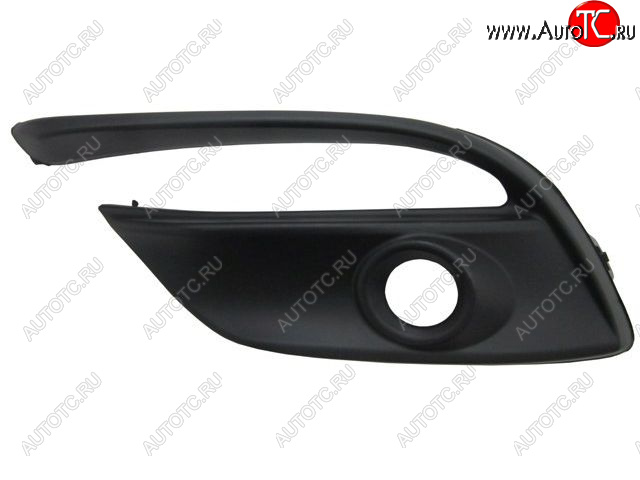 0 р. Левая решетка переднего бампера (с отверстием под ПТФ, пр-во Китай) CHINA Mazda 3/Axela BM рестайлинг седан (2016-2019)  с доставкой в г. Воронеж