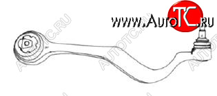3 199 р. E60 РЫЧАГ ПЕРЕДН ПОДВЕСКИ ПРАВ ВЕРХН (Тайвань) BodyParts bme6002-810-r  с доставкой в г. Воронеж