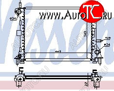 3 999 р. FOCUS 98- РАДИАТОР ОХЛАЖДЕН (NISSENS) (AVA) (см.каталог) BodyParts fdfoc98-910  с доставкой в г. Воронеж