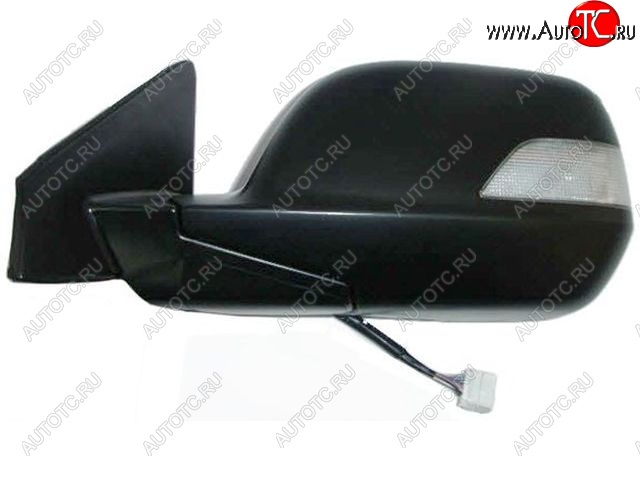 6 099 р. Боковое левое зеркало (электрическое, с подогревом) BodyParts Honda CR-V RE1,RE2,RE3,RE4,RE5,RE7 дорестайлинг (2007-2010) (неокрашенное)  с доставкой в г. Воронеж
