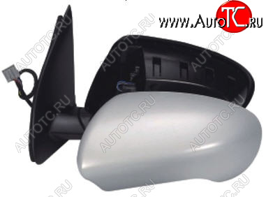 5 599 р. QASHQAI ЗЕРКАЛО ЛЕВ ЭЛЕКТР С ПОДОГРЕВ (convex) (Тайвань) ГРУНТ BodyParts nnqas07-450x-l  с доставкой в г. Воронеж
