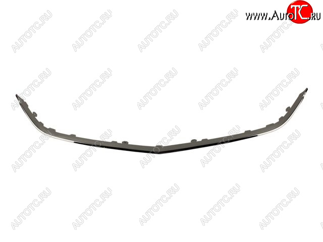 2 499 р. Молдинг решетки радиатора (пр-во Италия) BodyParts  Opel Astra  J (2012-2015) седан рестайлинг (хром)  с доставкой в г. Воронеж