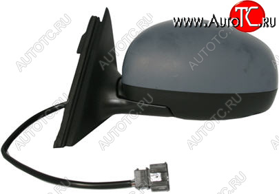 5 599 р. Боковое левое зеркало (электрическое, с подогревом) BodyParts Skoda Fabia Mk2 хэтчбэк дорестайлинг (2007-2010) (неокрашенное)  с доставкой в г. Воронеж