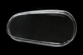 Левое стекло передней фары (пр-во Китай) BodyParts Volkswagen Golf 4 (1997-2003)