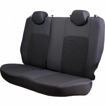 5 949 р. Комплект чехлов для сидений (РЗС 60/40 3Г Жаккард) Дублин Lord Autofashion Nissan Almera N16 седан дорестайлинг (2000-2003) (серый, вставка Сеул серая)  с доставкой в г. Воронеж. Увеличить фотографию 5