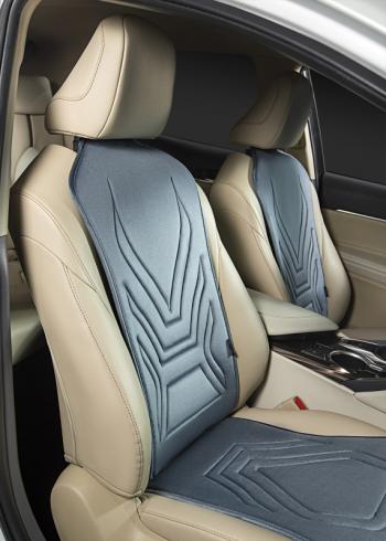2 579 р. Накидка на сиденье (1 место Афины) ЛЮКС ст АЛЬБИОН Lord Autofashion   (серо-голубой, строчка серо-голубая)  с доставкой в г. Воронеж. Увеличить фотографию 8
