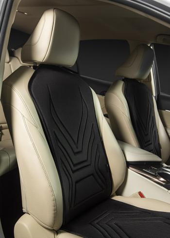 2 579 р. Накидка на сиденье (1 место Афины) ЛЮКС ст АЛЬБИОН Lord Autofashion   (черный, строчка черная)  с доставкой в г. Воронеж. Увеличить фотографию 3