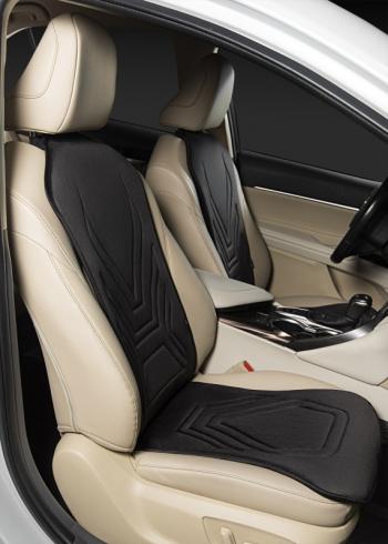 2 579 р. Накидка на сиденье (1 место Афины) ЛЮКС ст АЛЬБИОН Lord Autofashion   (черный, строчка черная)  с доставкой в г. Воронеж. Увеличить фотографию 6
