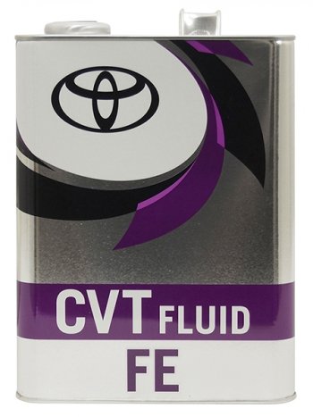 6 699 р. Масло трансмиссионное TOYOTA (металлическая банка) CVT 4Л FE (Тайланд) TOYOTA 08886-81905  с доставкой в г. Воронеж. Увеличить фотографию 1