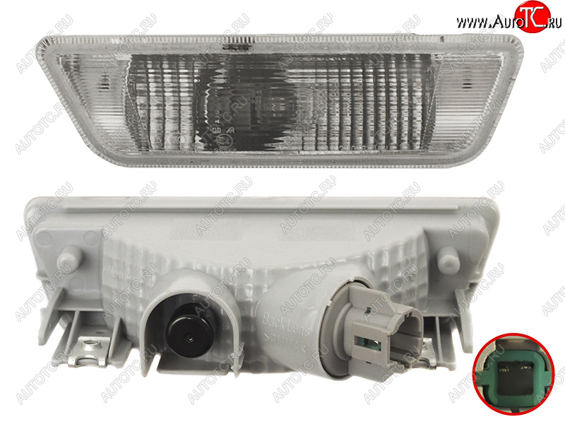 1 129 р. Правый фонарь в задний бампер SAT Nissan X-trail 2 T31 дорестайлинг (2007-2011)  с доставкой в г. Воронеж