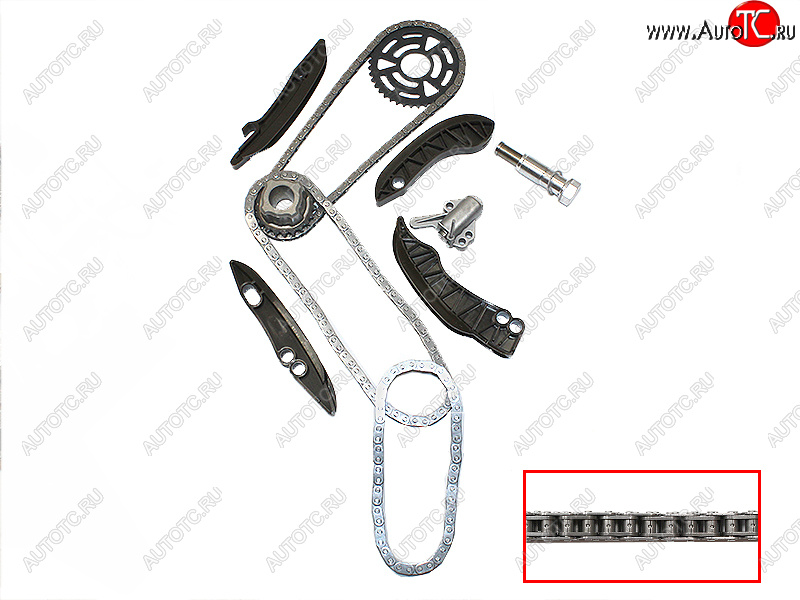 9 999 р. Комплект цепи ГРМ 2,0d3,0d N47N57 BMW 3-Series 05-5-Series 07-X3X5X6 08- SAT TK-BMW011  с доставкой в г. Воронеж