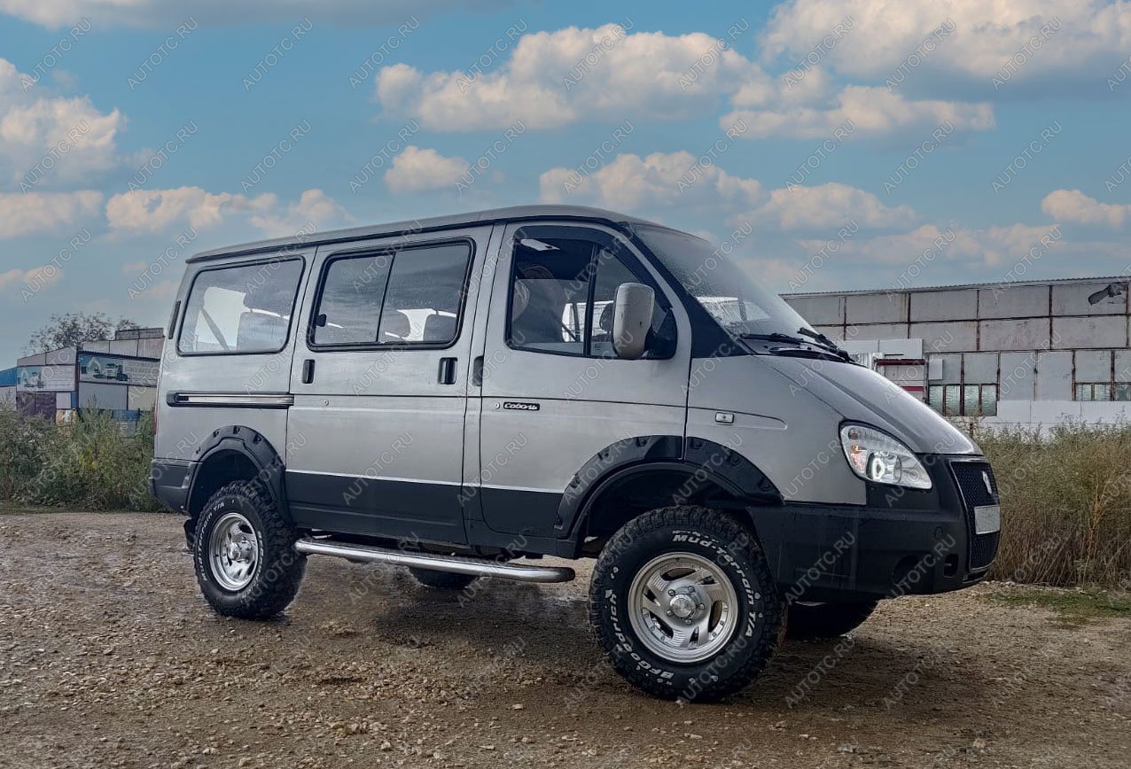 23 099 р. Расширители колёсных арок для ГАЗ Соболь, Баргузин  sbl  с доставкой в г. Воронеж