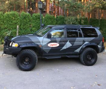 24 199 р. Расширители колёсных арок Mitsubishi Pajero Sport (70мм) под силовой бампер  mps  с доставкой в г. Воронеж. Увеличить фотографию 1