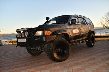 24 199 р. Расширители колёсных арок Mitsubishi Pajero Sport (70мм) под силовой бампер  mps  с доставкой в г. Воронеж. Увеличить фотографию 5