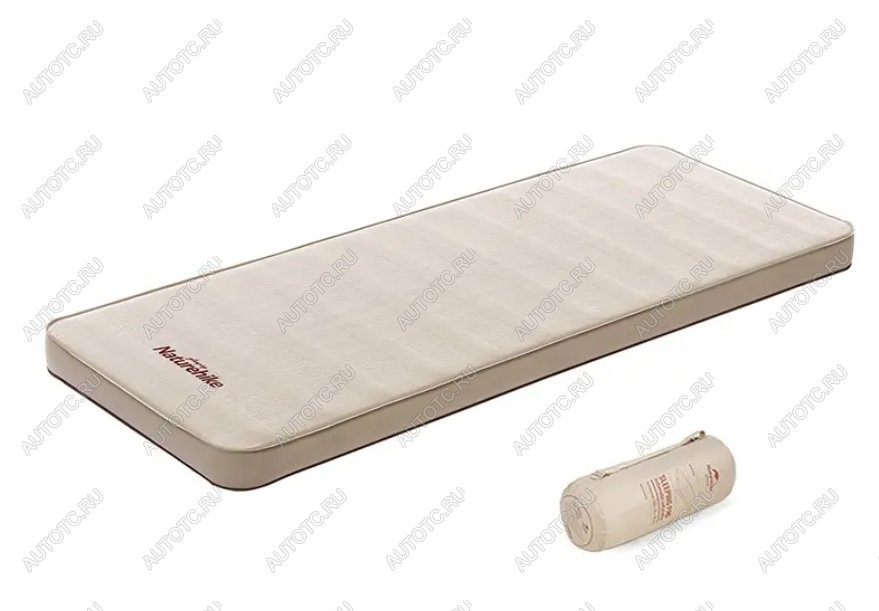 16 849 р. Коврик самонадувающийся Naturehike C10 200х76х10 cм, бежевый  nh20fcd08-c10sp  с доставкой в г. Воронеж