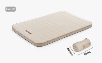 28 229 р. Коврик самонадувающийся Naturehike C10, двойной 200х132х10 cм, бежевый  nh20fcd08-c10dp  с доставкой в г. Воронеж. Увеличить фотографию 8
