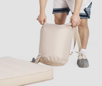 28 229 р. Коврик самонадувающийся Naturehike C10, двойной 200х132х10 cм, бежевый  nh20fcd08-c10dp  с доставкой в г. Воронеж. Увеличить фотографию 7