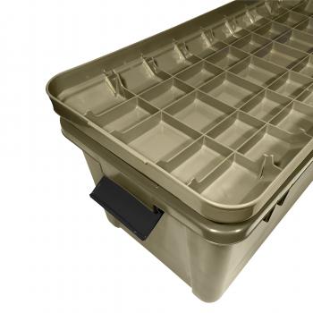 5 949 р. Ящик экспедиционный IRIS RV BOX 800 60 л 78,5x37x32,5 см хаки  rv800kh  с доставкой в г. Воронеж. Увеличить фотографию 6