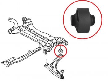469 р. Сайлентблок Chery Tiggo T11 05-16  Mitsubishi ASX 10-20  Lancer 02-17  Outlander 02-22  Chery Fo SAT ST-MN184133  с доставкой в г. Воронеж. Увеличить фотографию 1
