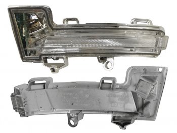 579 р. Поворот в зеркало (Слева) Skoda Octavia 12-20 SAT ST-SD27-940CL-2  с доставкой в г. Воронеж. Увеличить фотографию 1