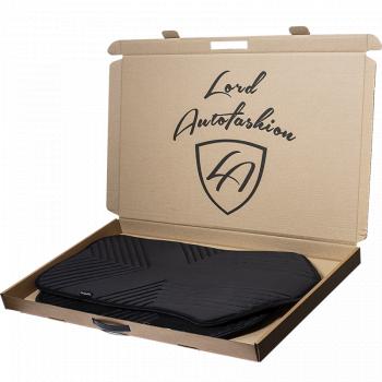 2 579 р. Накидка на сиденье (1 место Афины) ЛЮКС ст ВАН ВЭЙ Lord Autofashion   (черный, строчка черная)  с доставкой в г. Воронеж. Увеличить фотографию 5