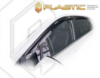 2 079 р. Дефлектора окон CA-Plastic  Wuling Jiachen (2022-2025) минивэн (серия Сlassic полупрозрачный)  с доставкой в г. Воронеж. Увеличить фотографию 2