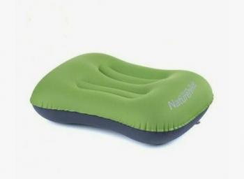 1 369 р. Подушка туристическая надувная Naturehike 42x32x11см, зеленая  nh17t013-z-gr  с доставкой в г. Воронеж. Увеличить фотографию 1