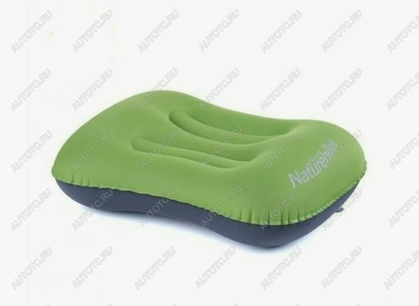 1 369 р. Подушка туристическая надувная Naturehike 42x32x11см, зеленая  nh17t013-z-gr  с доставкой в г. Воронеж