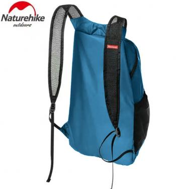 1 699 р. Рюкзак Naturehike 18L, голубой  nh17a012-b-bl  с доставкой в г. Воронеж. Увеличить фотографию 4
