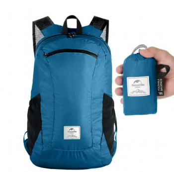 1 699 р. Рюкзак Naturehike 18L, голубой  nh17a012-b-bl  с доставкой в г. Воронеж. Увеличить фотографию 3